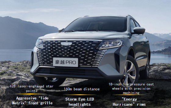 SUV Crossover متوسط سایز Geely Haoyue Pro 2025 اتومبیل الکتریکی انرژی جدید